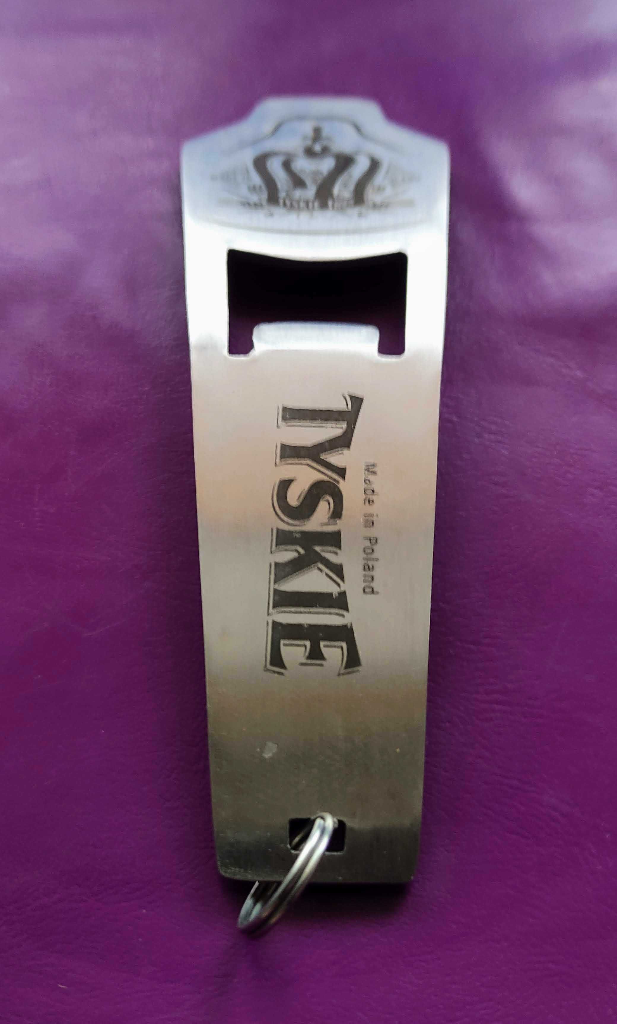 Kolekcjonerski otwieracz do butelek z logo ''TYSKIE''- Okazja !