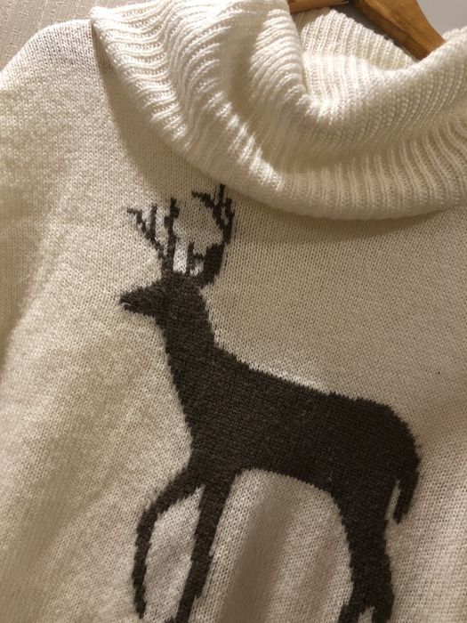 Новогодний свитер , платье , туника. Новорічний светр.