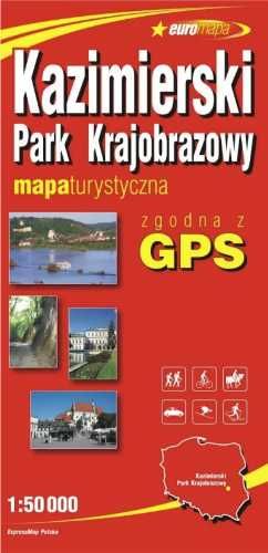 Euromapa Kazimierski Park Krajobrazowy 1:50 000 - praca zbiorowa