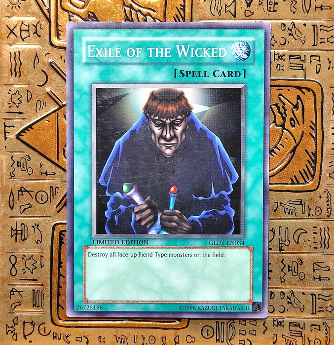 Exile of the Wicked - Edição Limitada Yugioh