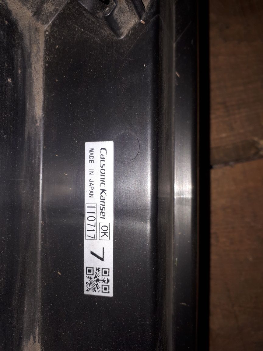 Радиатор дифузор вентилятор ниссан лиф  Nissan leaf  2012 кассета