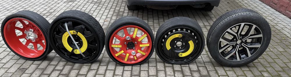 Докатка, Запаска комплектна з домкратом mercedes, audi