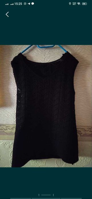 Майка вязанная(новая)