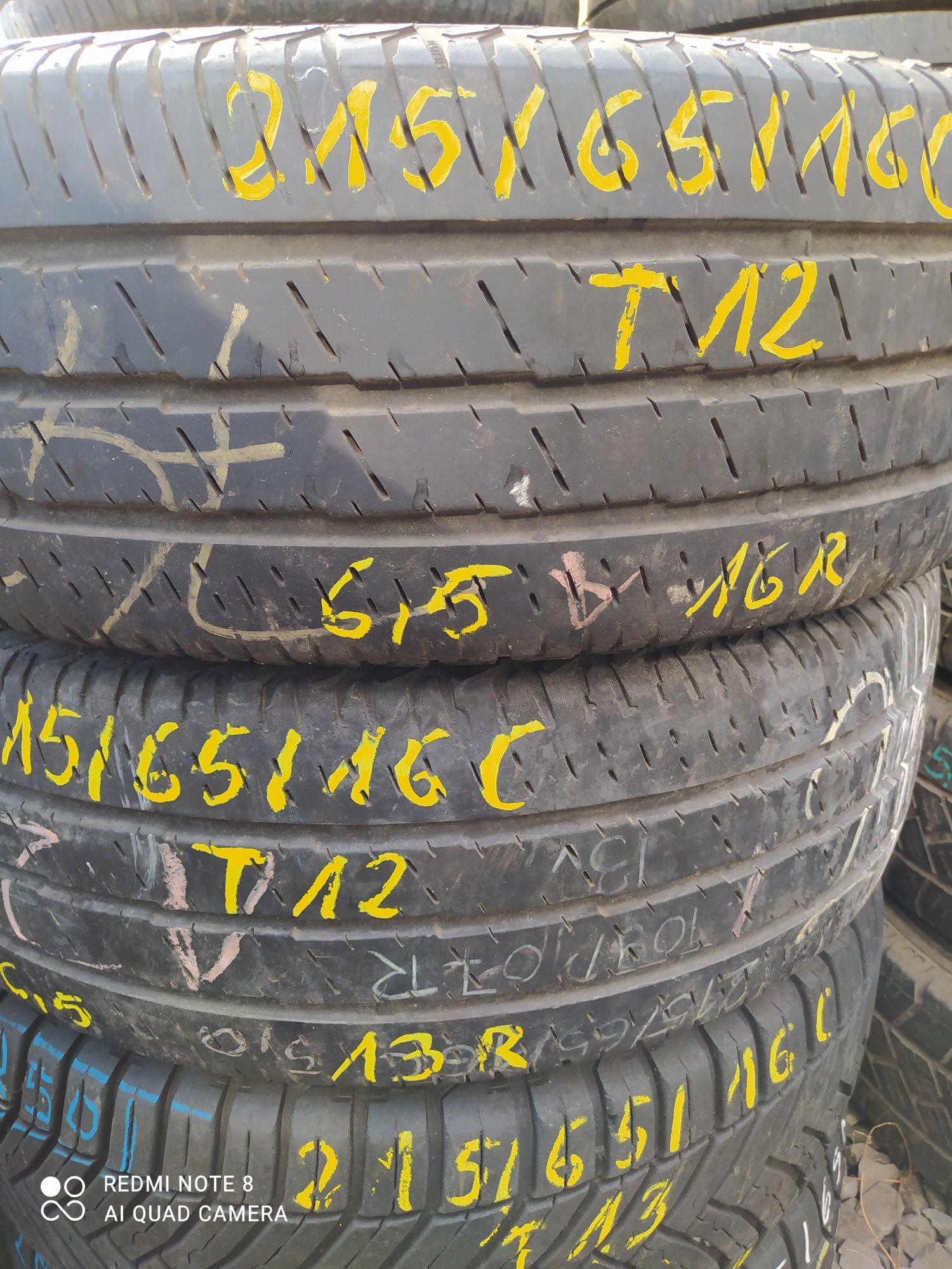 T12 215/65/16c sztuk 2 Continental