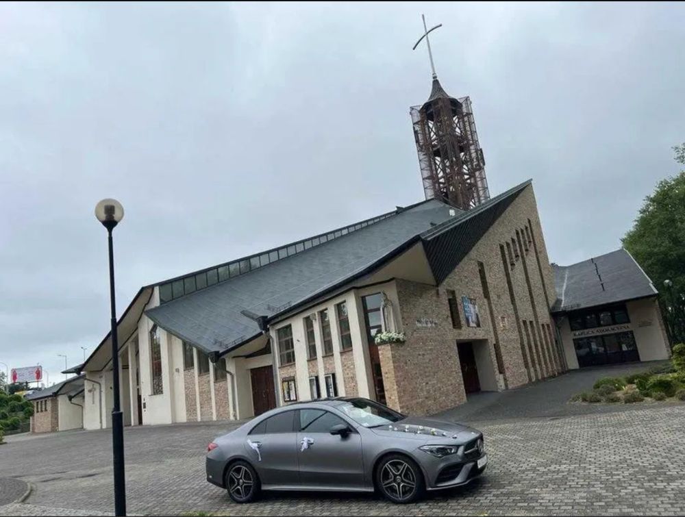 Auto samochód CLA AMG do ślubu, uroczystości, imprezy Zielona Góra