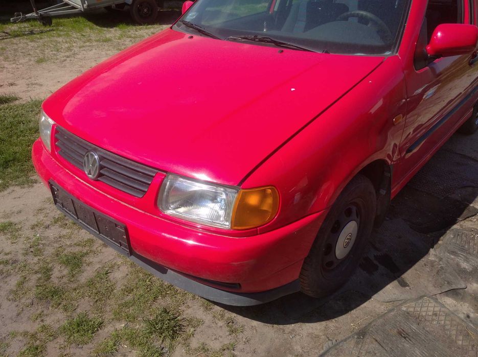 5 drzwi lp3g polo 6N klamka zamek fotel silnik 1.4 aex  pasy  kola