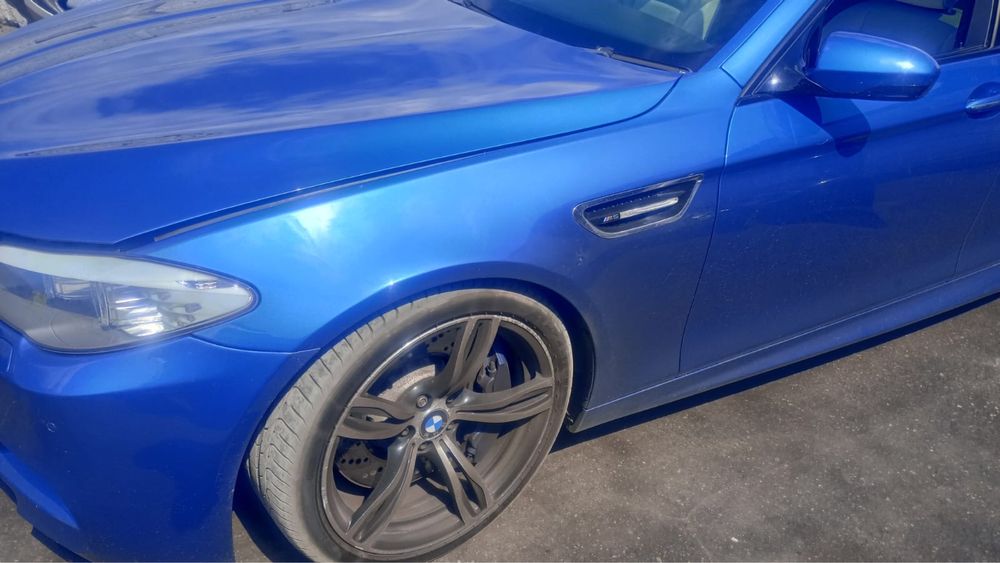 Bmw f10 M5 kompletny przod montecarlo blau
