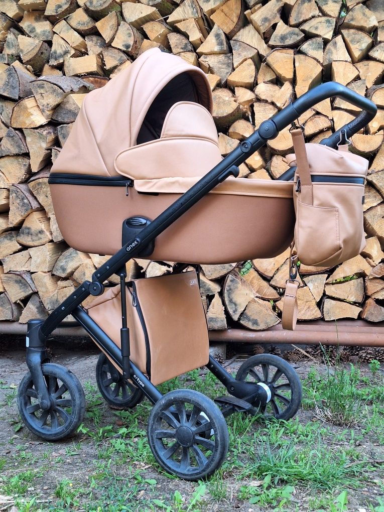 Wózek Anex e/type w kolorze Carmel + gratisowe akcesoria