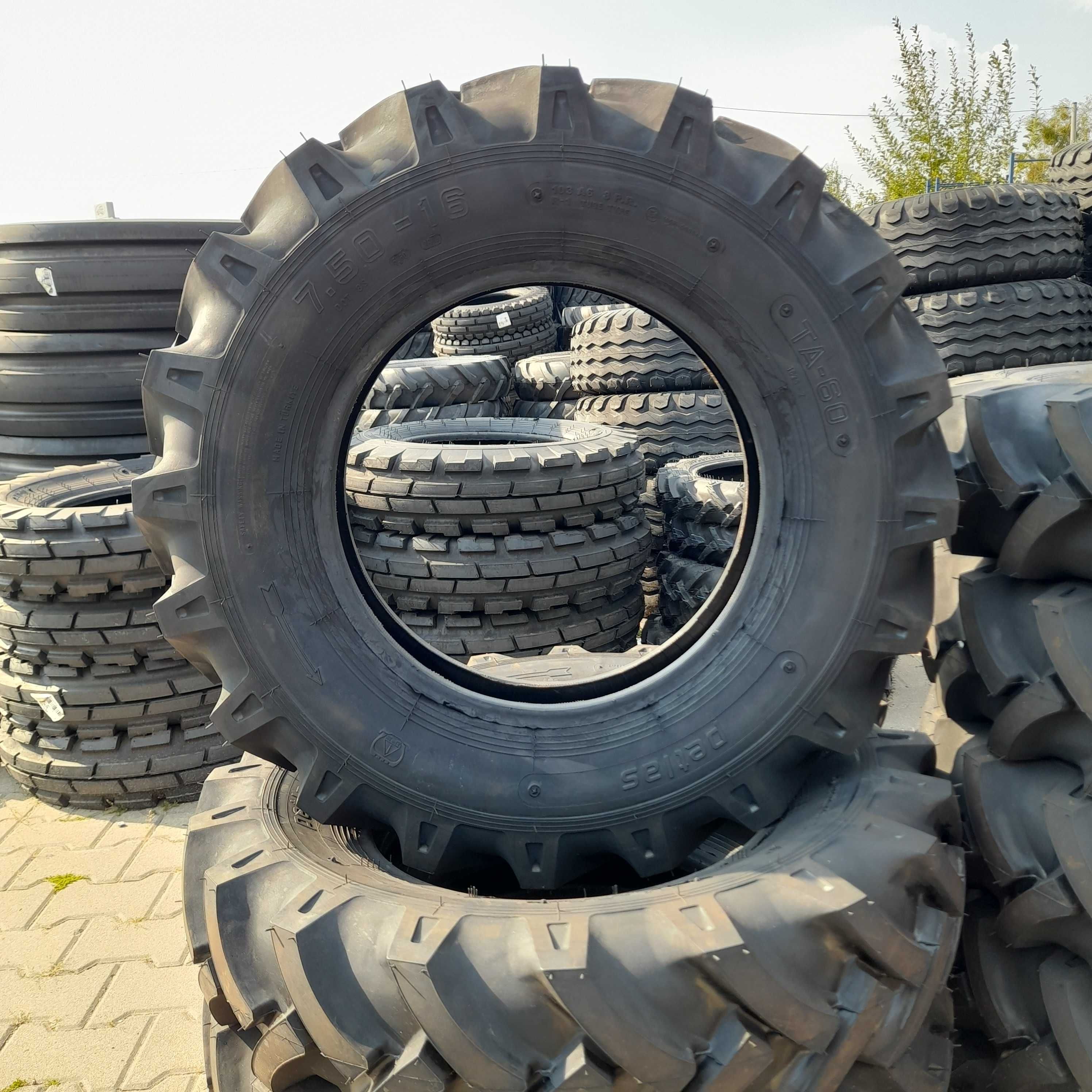 Opona 7.50-16 8pr TT TA-60 103A6 Petlas napędowa