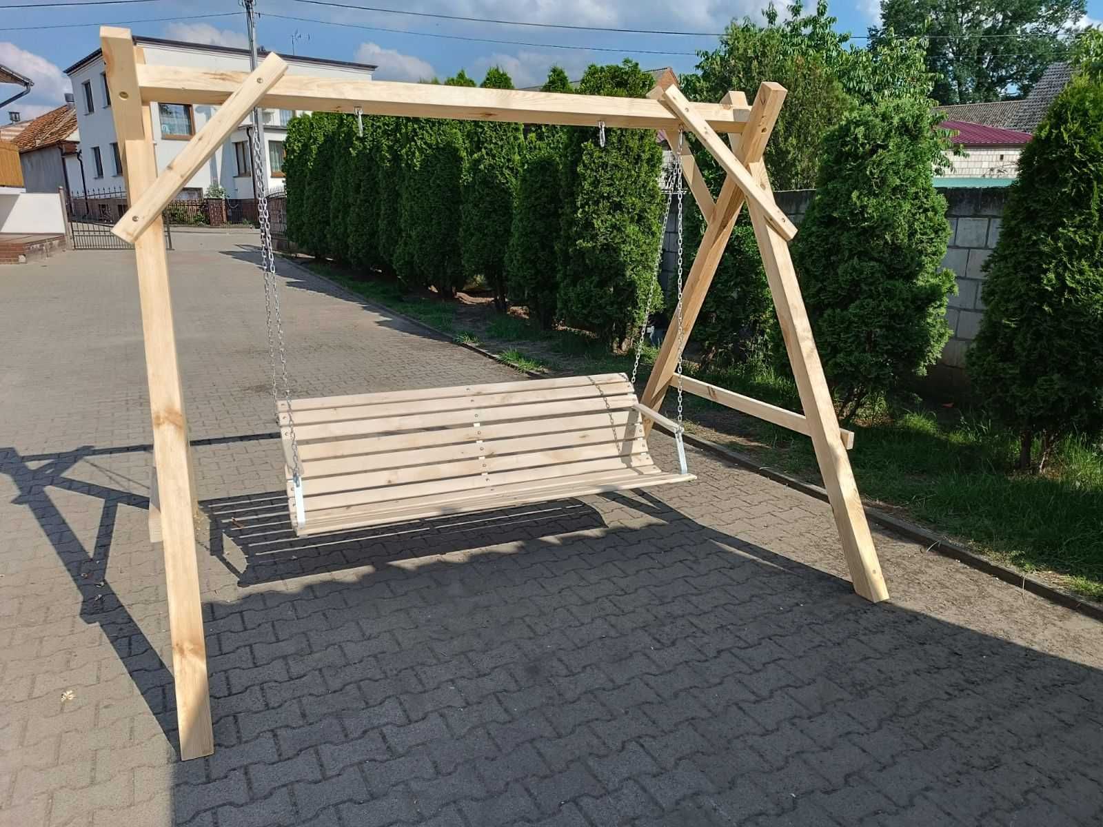 Huśtawka Ogrodowa Ławka Bujana Meble Ogrodowe