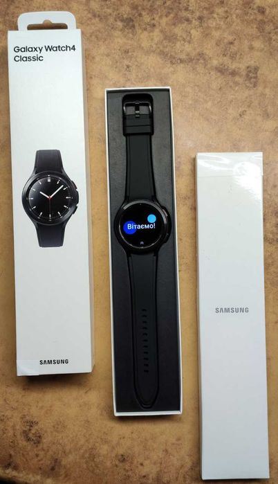 Новий Смарт-годинник SAMSUNG Galaxy Watch 4 46mm Classic Black