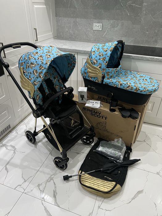 Cybex mios 2.0 cherb blue 2w1 super stan