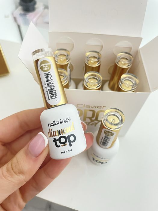 Clavier Top Diamond No Wipe, Nailsology 8ml