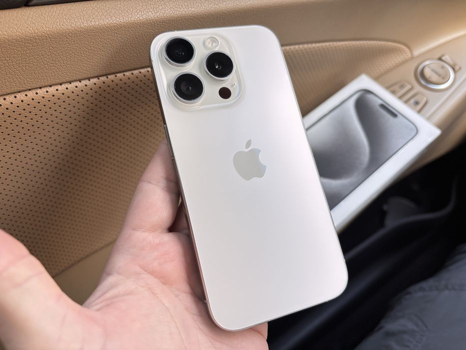 iPhone 15 Pro 128gb White Titanium