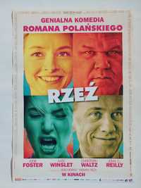 Plakat filmowy oryginalny - Rzeź