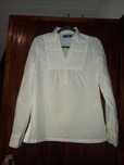 Blusa branca de linho - S - Natura