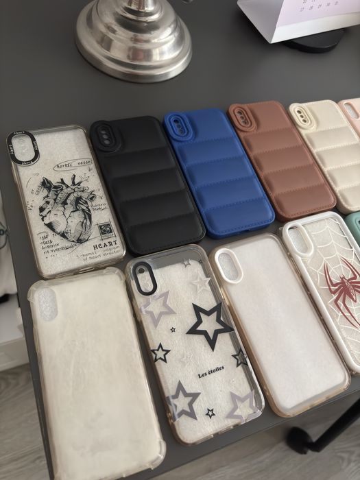 Capas de iphone xs e peliculas