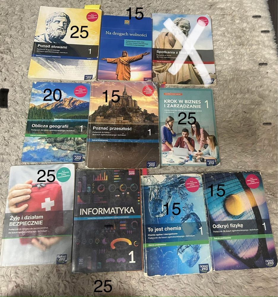 Książki klasa 1 i 2