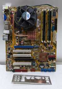 Материнская плата Socket 775 Asus P5K-V Intel G33  и процессор, память