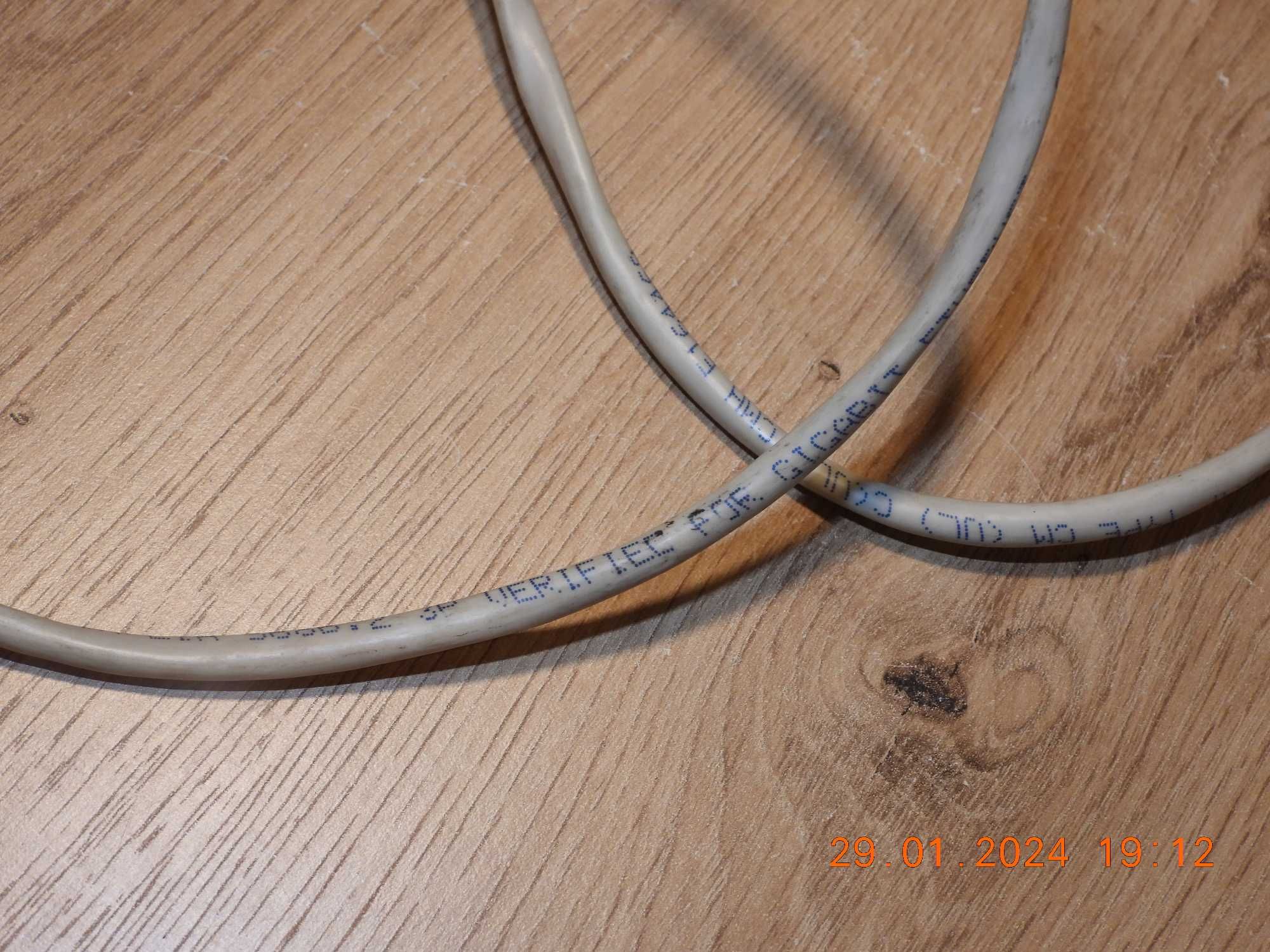 Kabel sieciowy  LAN ETHERNET RJ45 - 200cm