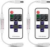 Kontroler LED z pilotem RF z 14 przyciskami 5-24 V Mini RF VIPMOON
