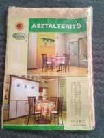 Obrus plamoodporny żółty/ ekri 140x160 nowy