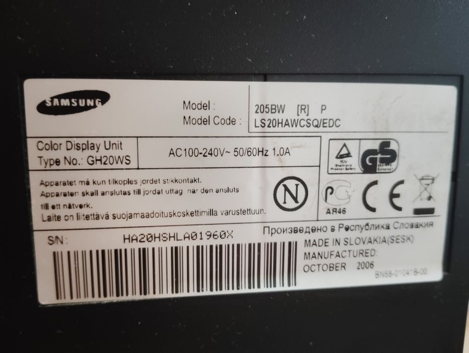 Монітор Samsung в гарному стані