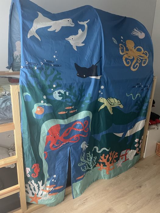 Baldachim IKEA zwierzeta oceanu