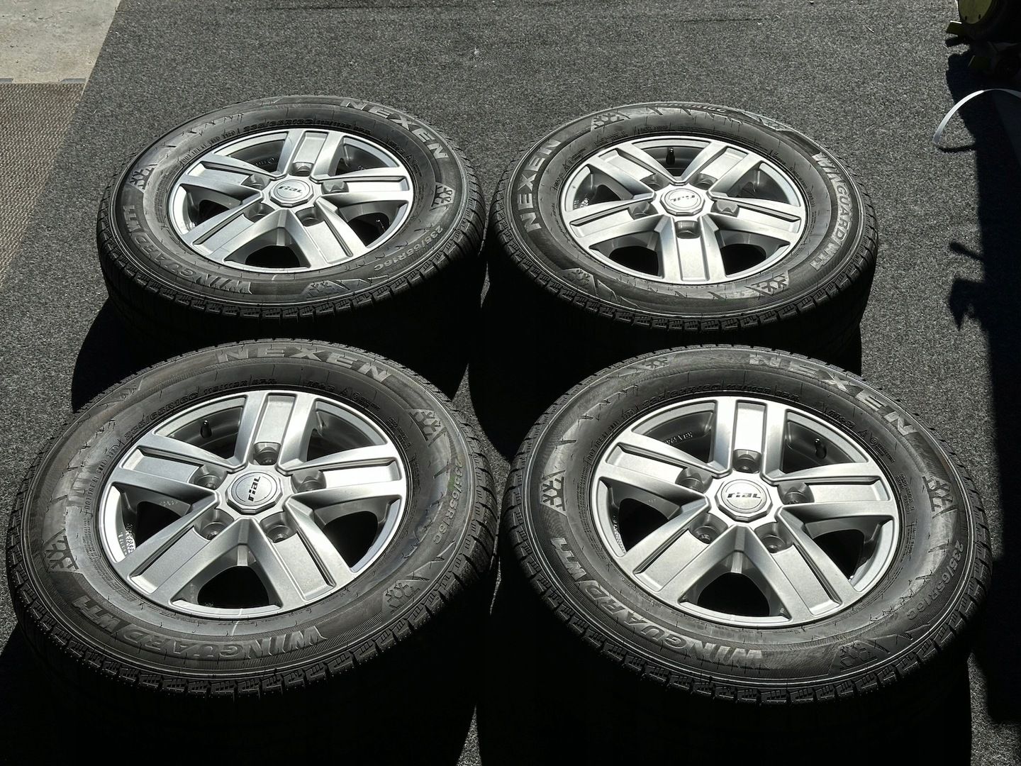 Ford Transit Custom Koła 16 Cali 5X160 Rial Nexen 235/65R16C