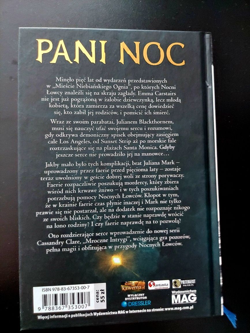 Pani noc Cassandra Clare