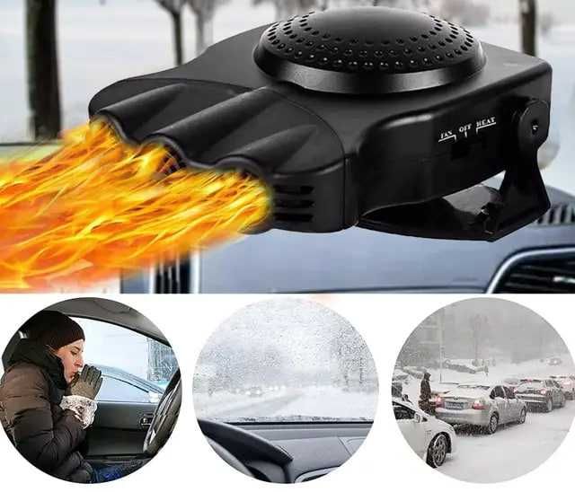Автомобильный обогреватель 2 в 1 Автопечка / Обігрівач салону авто 12в