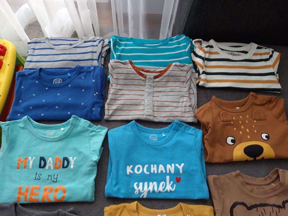 Paka Zestaw body 86 92 cool club robik pepco