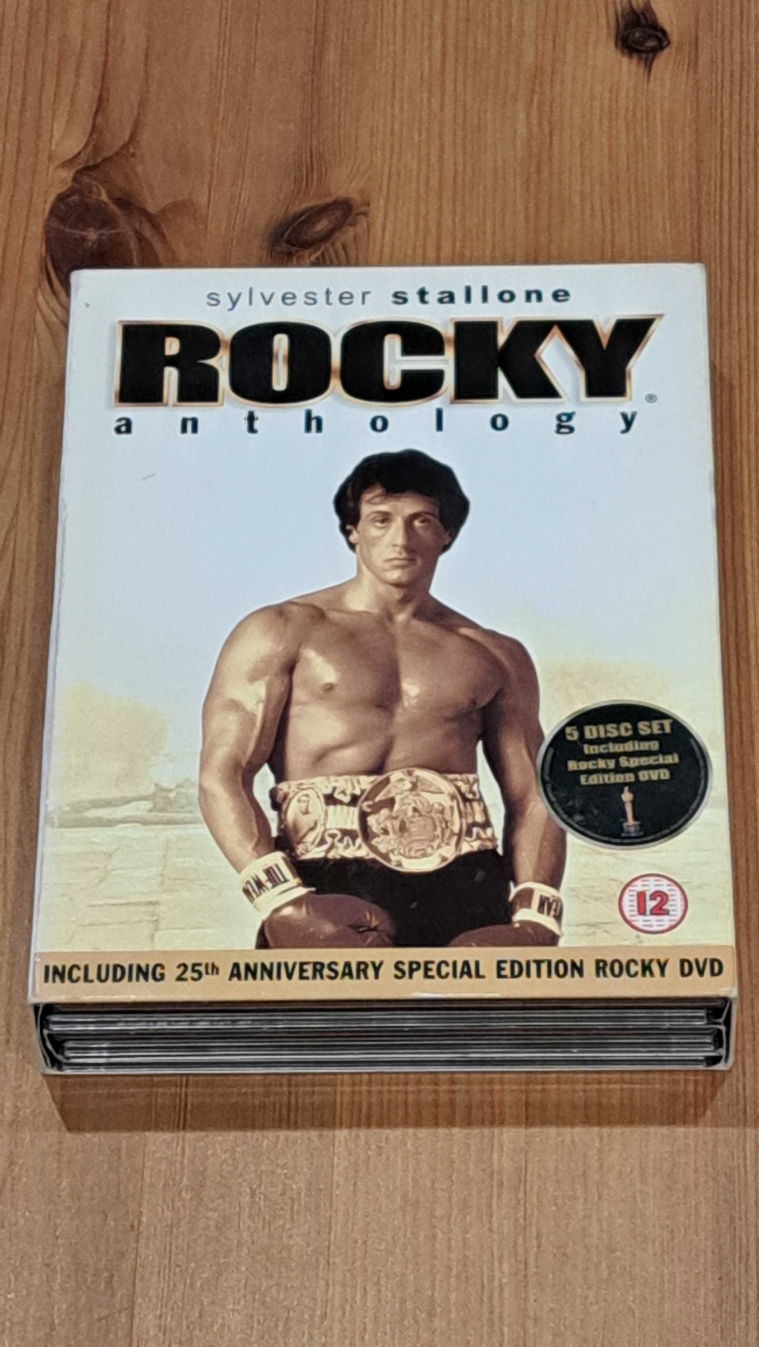 Rocky 1-5 zestaw dvd