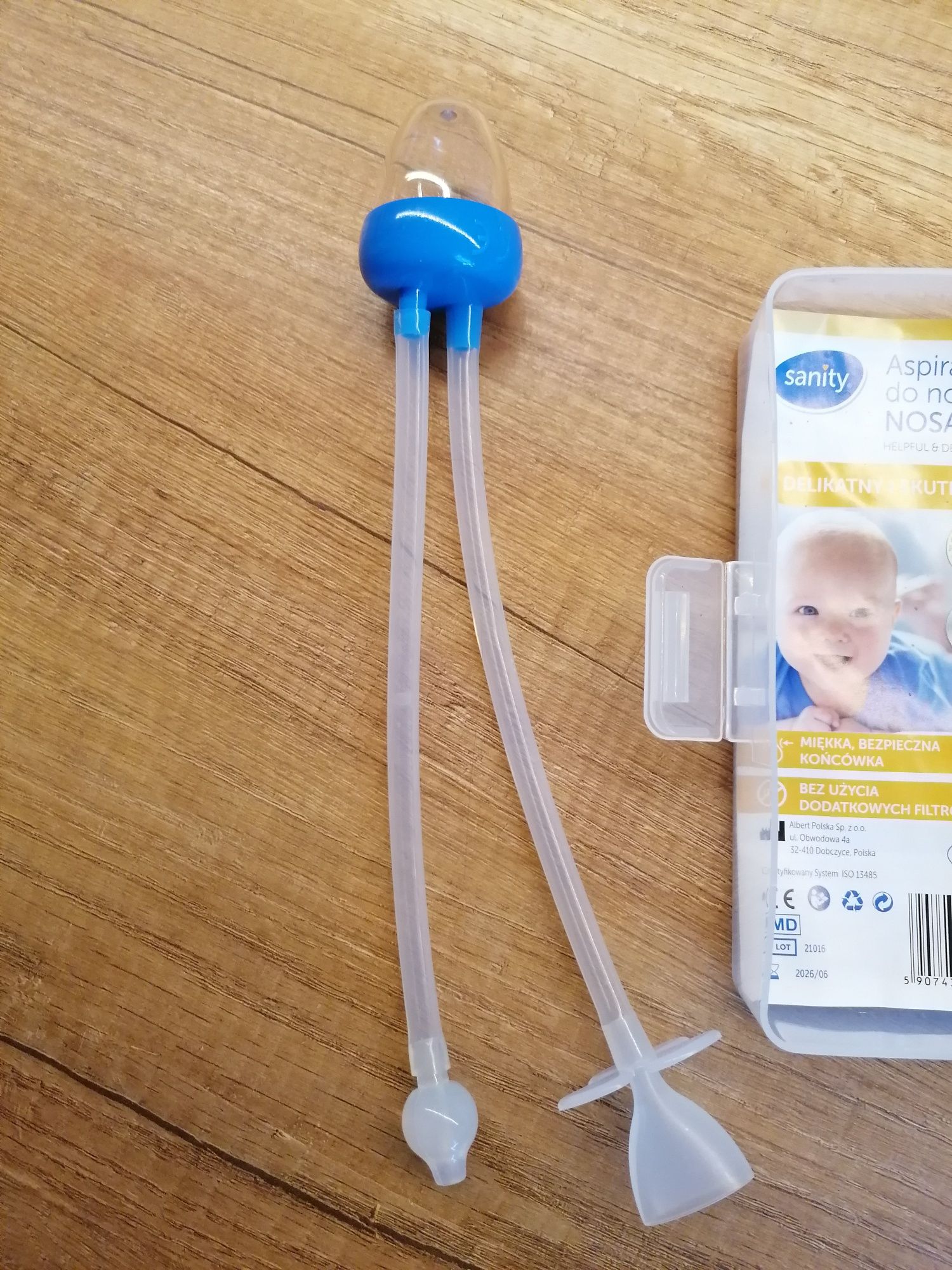 Aspirator do nosa nosalek Sanity