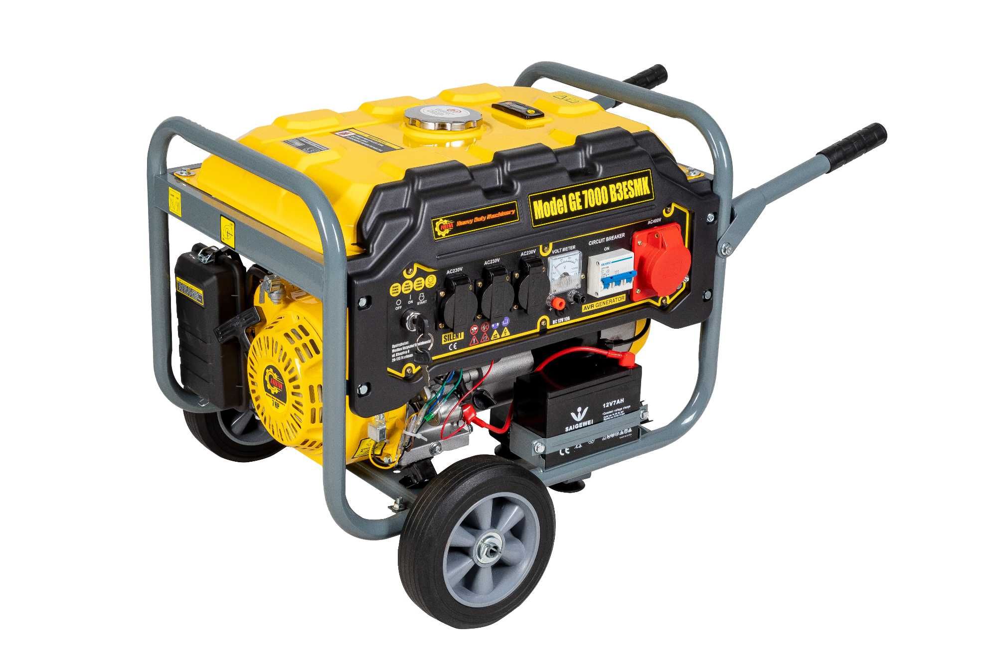 Agregat prądotwórczy generator HDM 5200 W B3ESMK ROZRUCH MIEDŹ 7KM