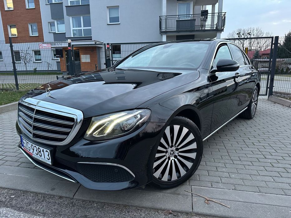 Mercedes-Benz Klasa E SALON POLSKA,Stan Idealny,100% Bezwypadkowy,Do Końca Serwis