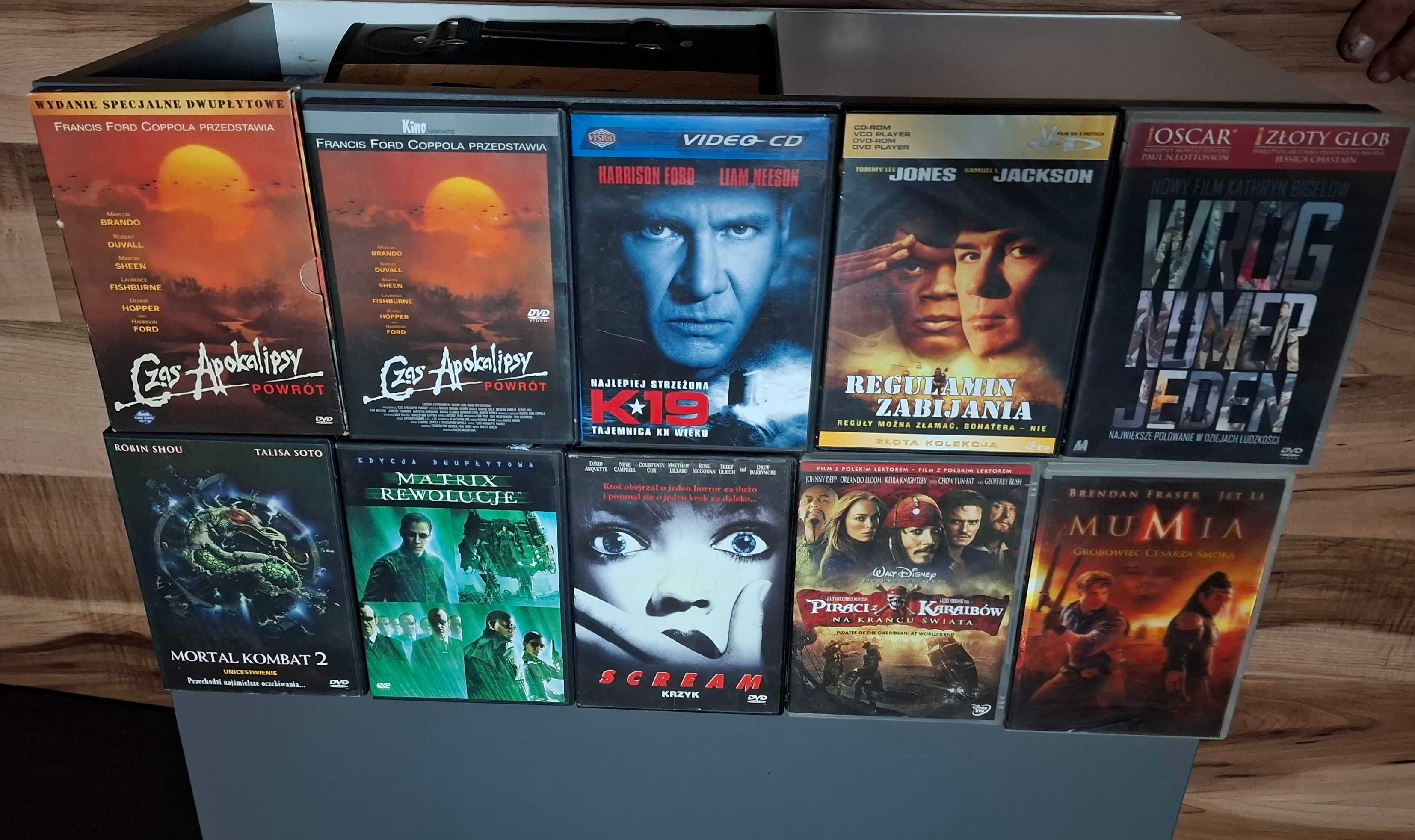 Filmy DVD Dobre tytuły stan bdb, możliwość zamiany na inne,