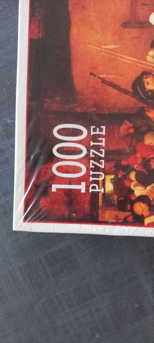 Puzzle de 1000 peças "The Peasant Wedding".  Novo.