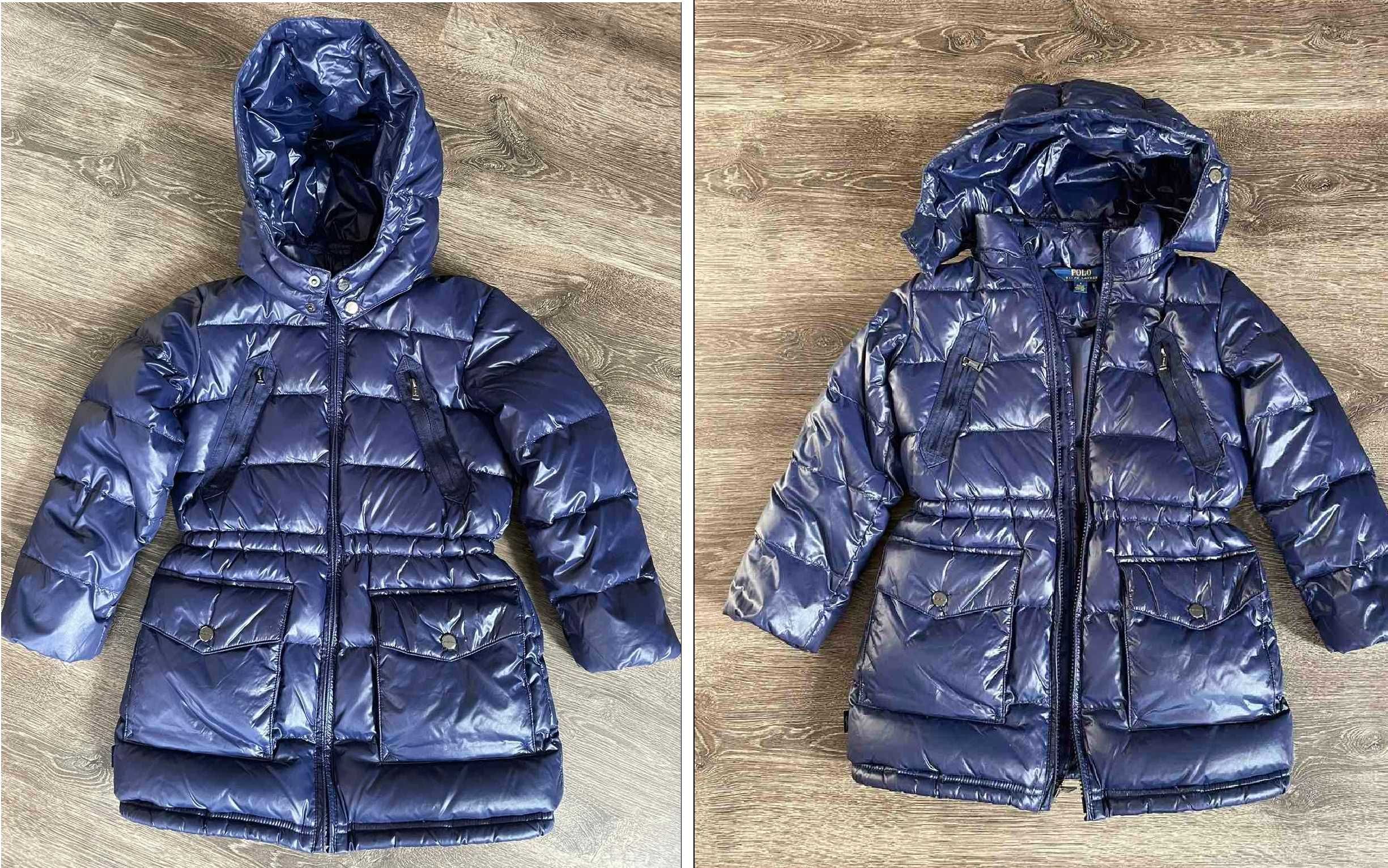 Куртка Polo Ralph Lauren зимова тепла, Пальто NEXT 122 Ідеальний стан