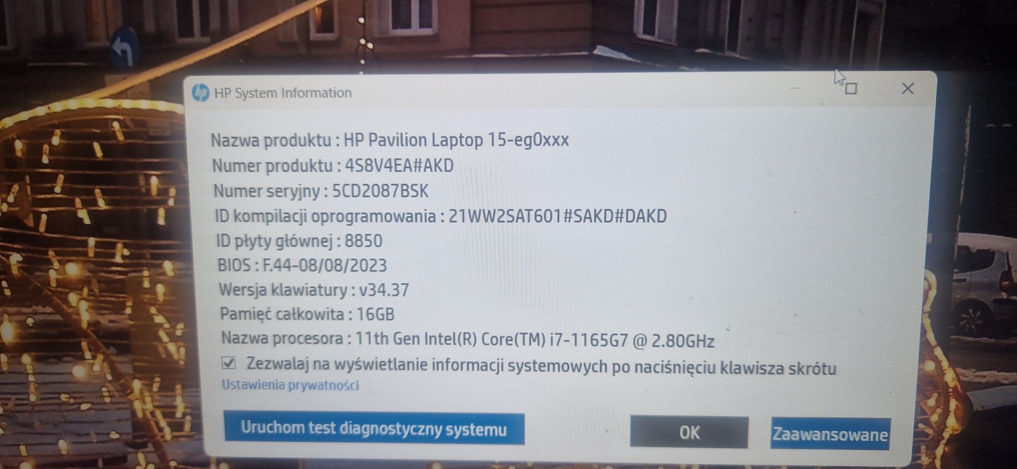 Laptop Hp Pawilon 15