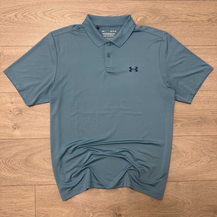 Бірюзова Футболка Поло Андер Армор Under Armour Perfomance, розмір XL