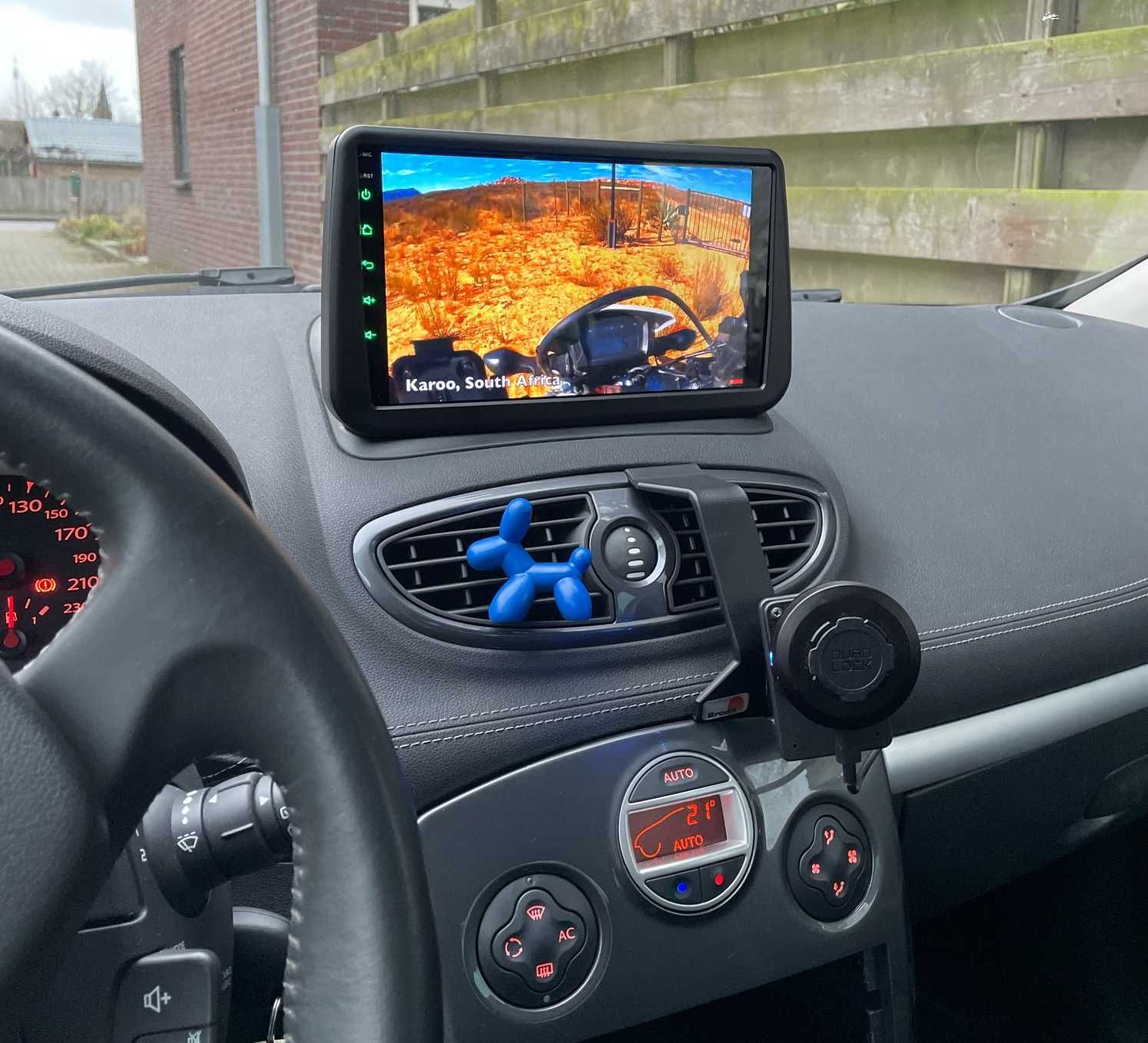 Rádio 2DIN 9"• Renault Clio 3 III • (2005 a 2014) • Android [4+32GB]