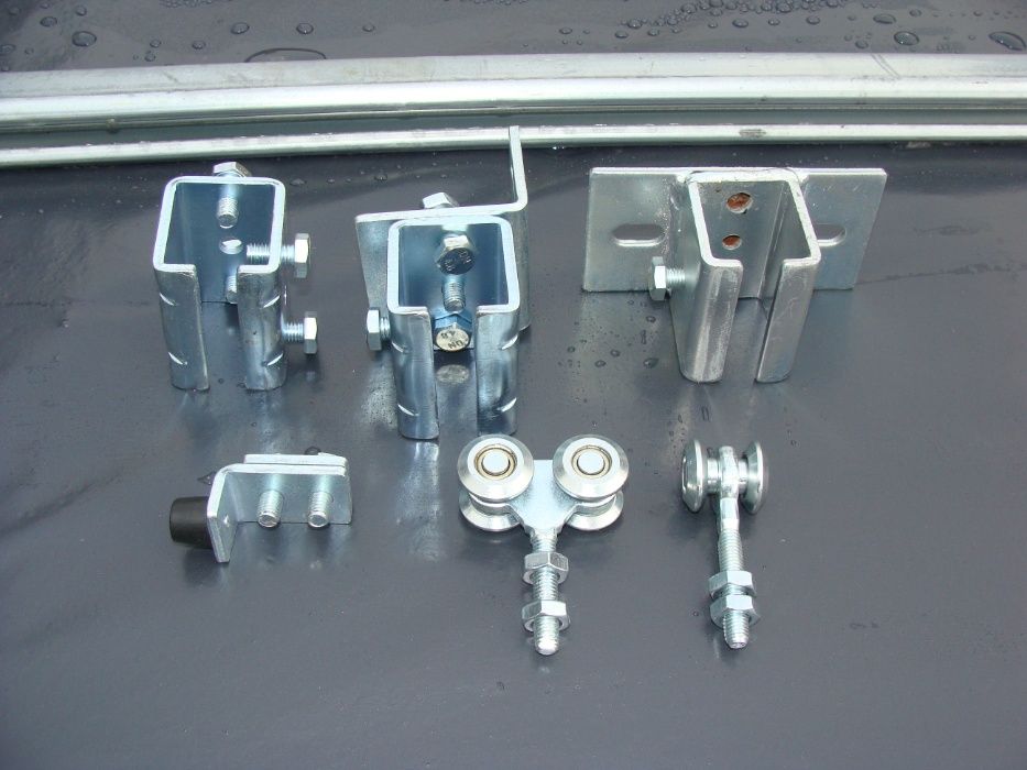 Szyna szyny ocynkowane 33x34x2mm drzwi przesuwne hale garaże tunele
