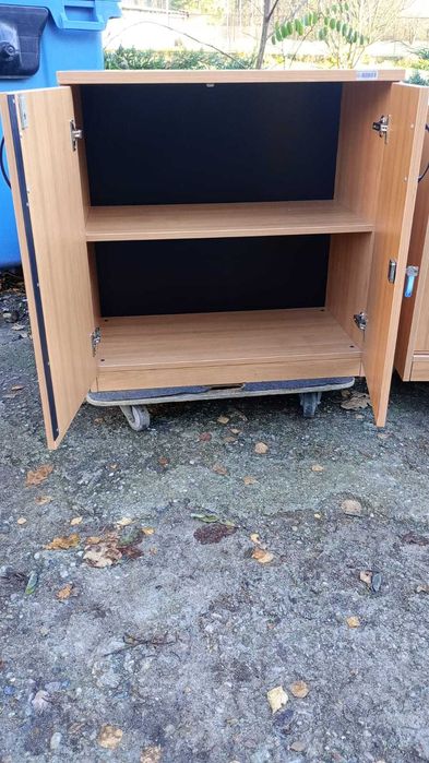 Komoda drzwi przesuwne 80x80cm komody szafy szafki biurowe