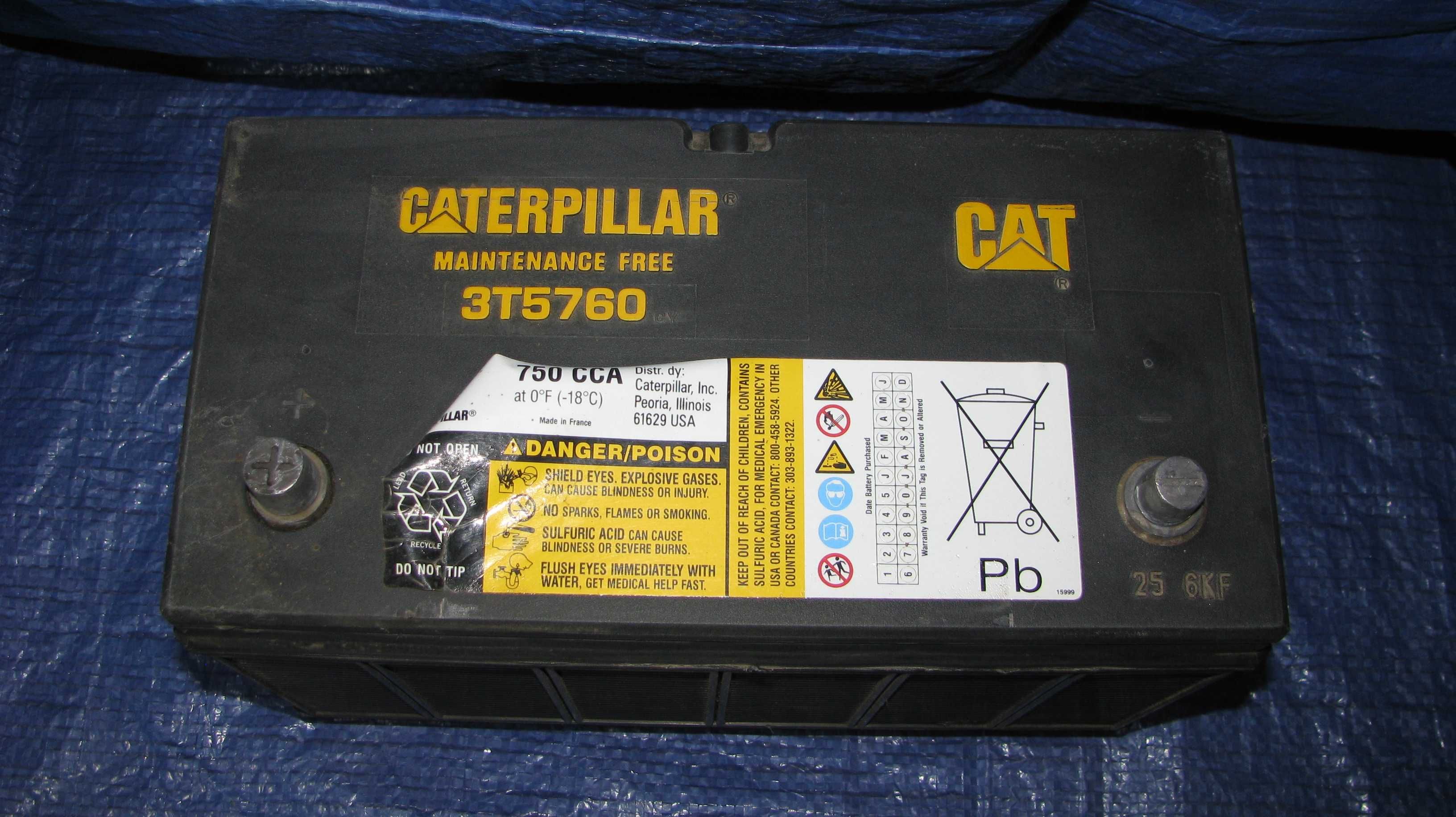 Akumulator mokry bateria 3T5760 CAT 100Ah caterpillar 750 CCA 12V