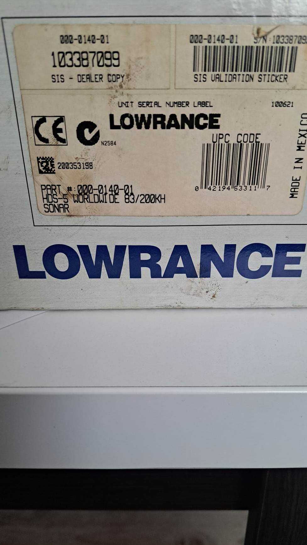 Sprzedam sondę Lowrance + GPS