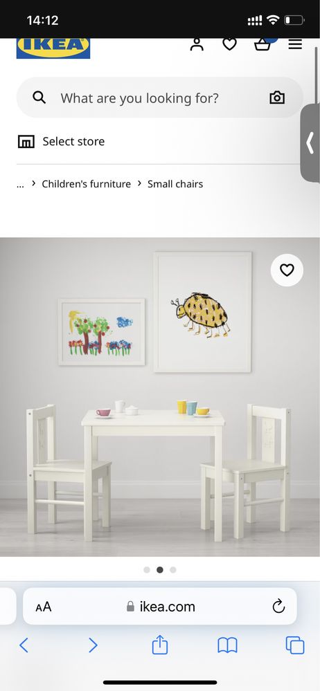 Стол детский IKEA Kritter