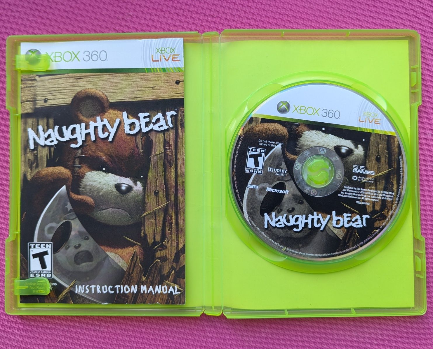 Naughty Bear, Xbox 360
