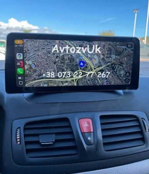 Android RENAULT Megane 3 Fluence Рено Меган 3 Флюенс CarPlay Магнитола