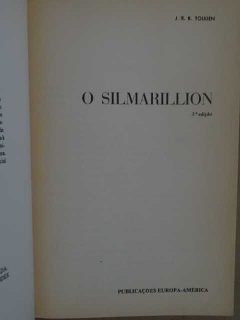 O Silmarillion de J. R. R. Tolkien